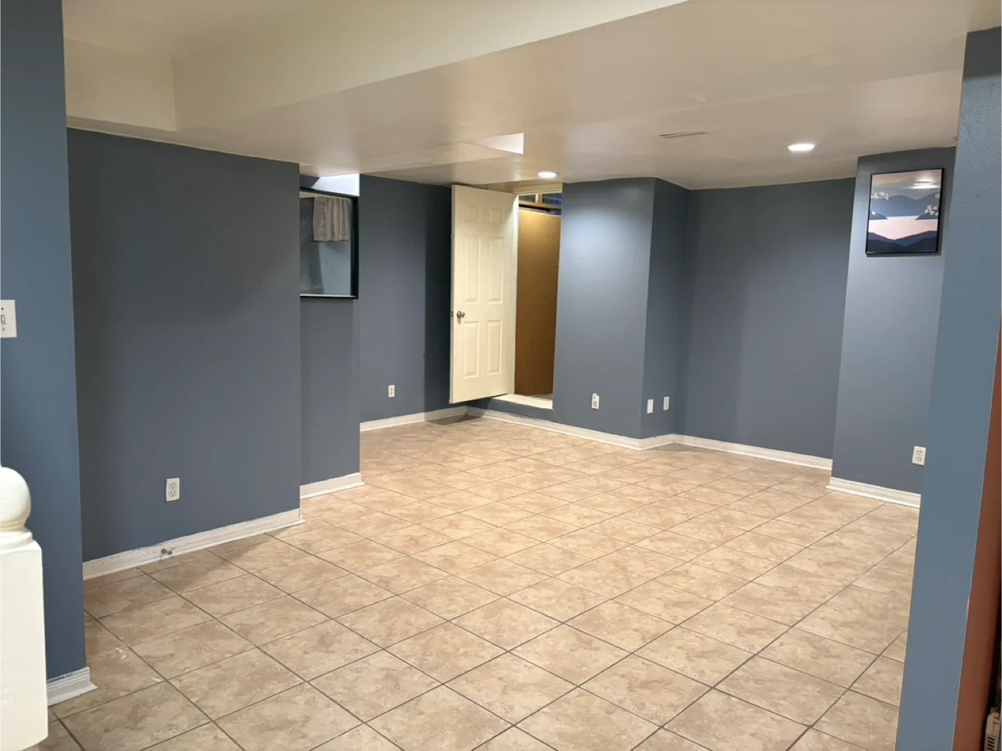 Legal basement for rent