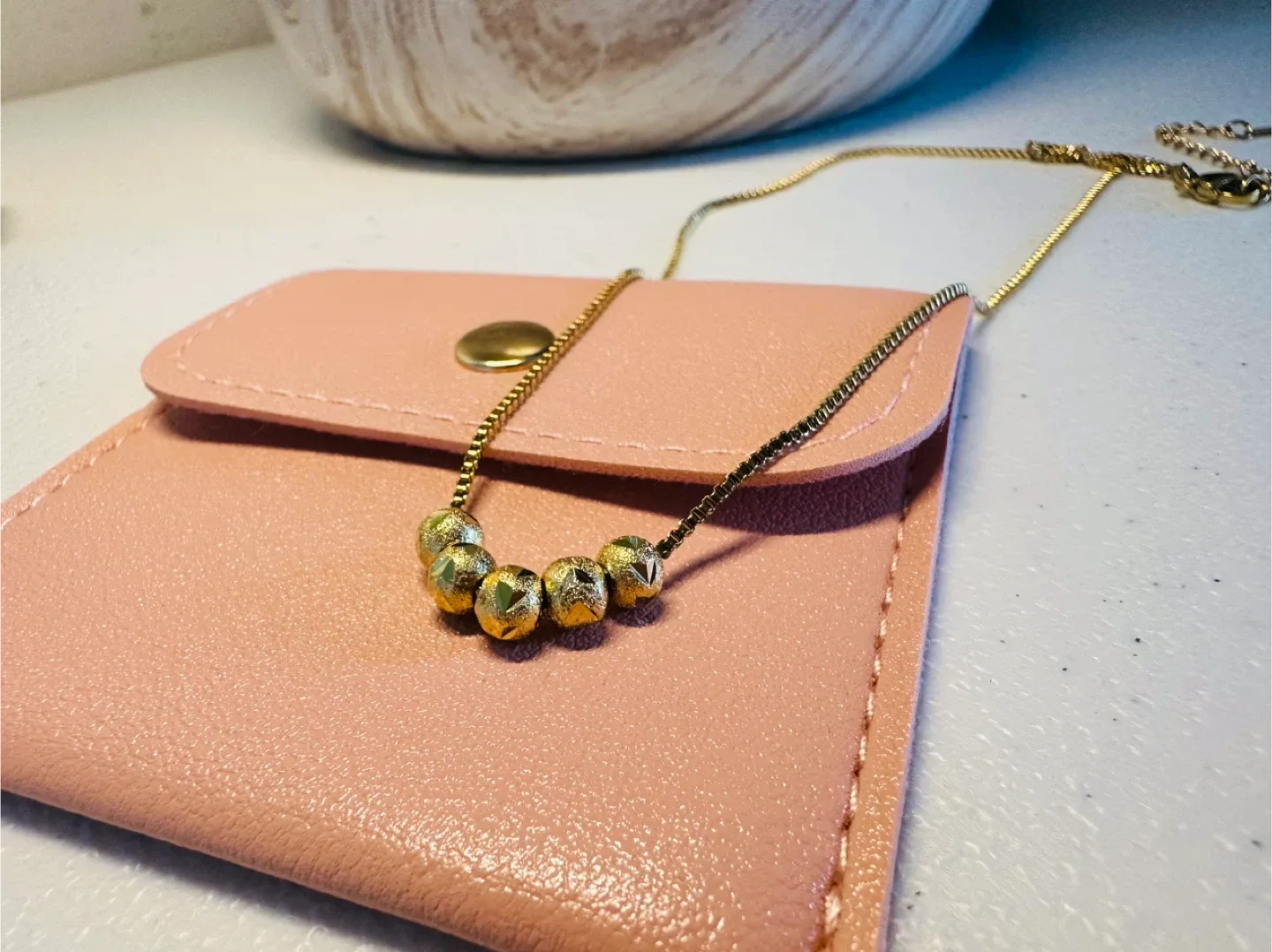 Beautiful beaded necklace