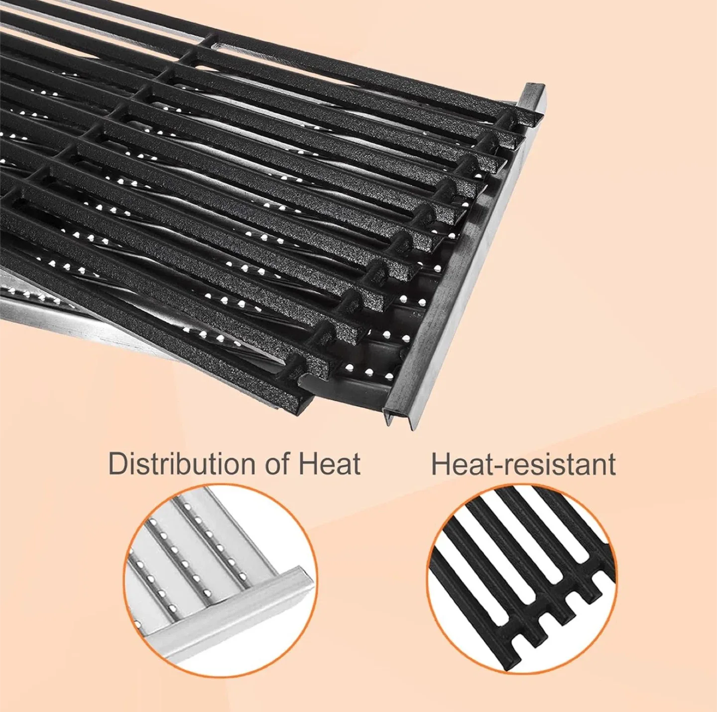 NEW Grill Grates for Charbroil Tru-Infrared Models image indicator(10)
