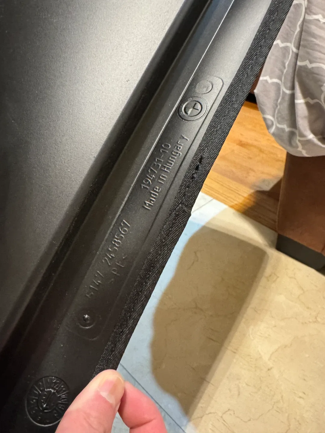 BMW Car Floor Mat - Black for X5/6/7 image indicator(3)