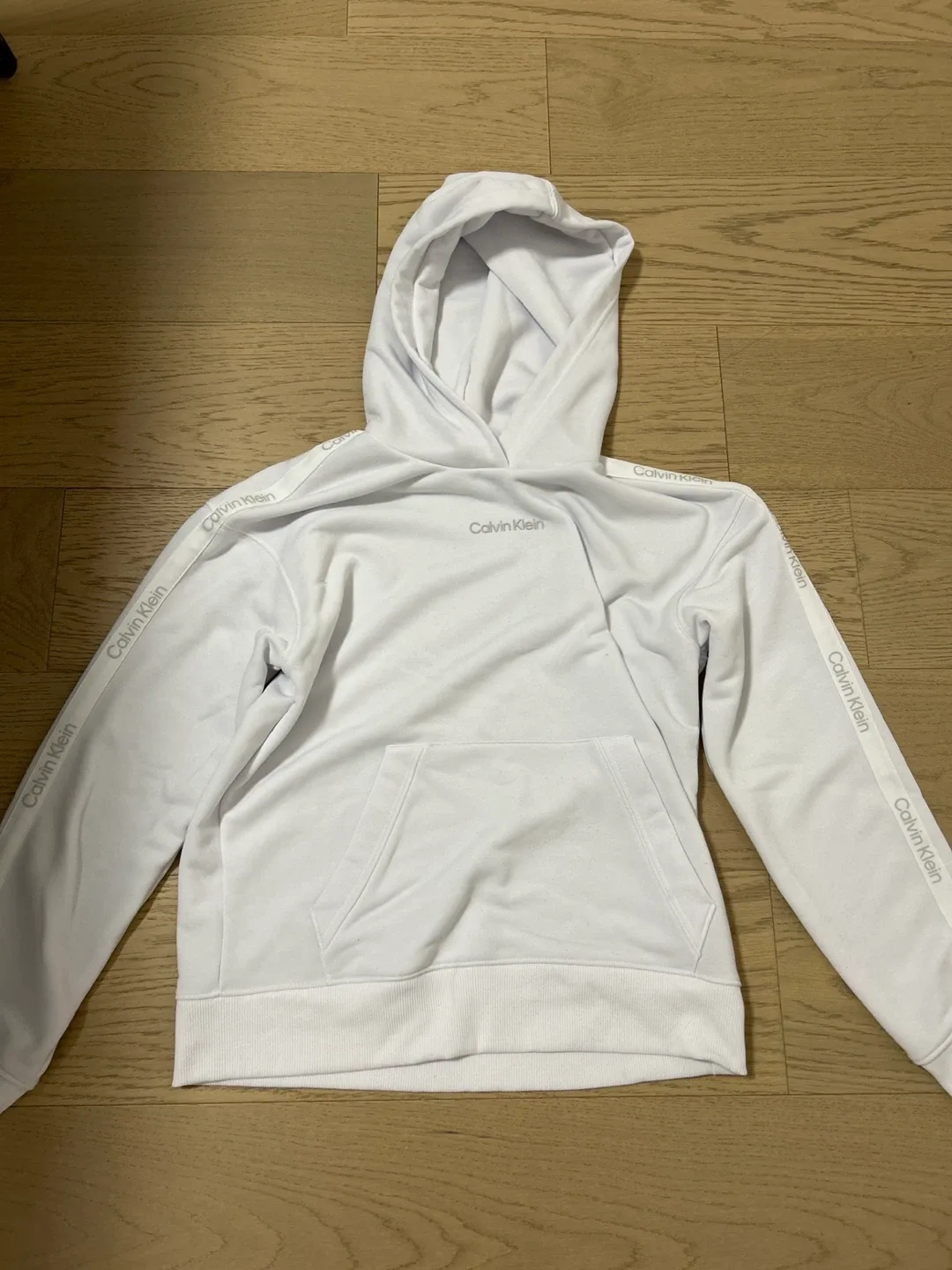 Calvin Klein White Hoodie