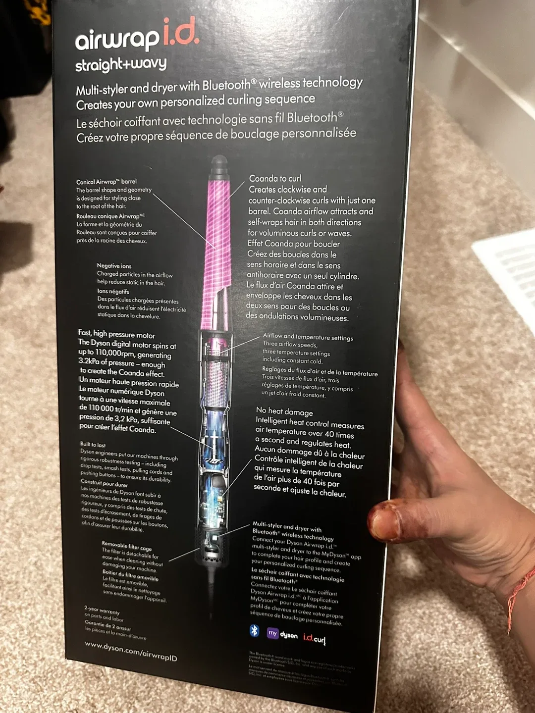 Dyson Airwrap i.d. straight+wavy Multi-styler