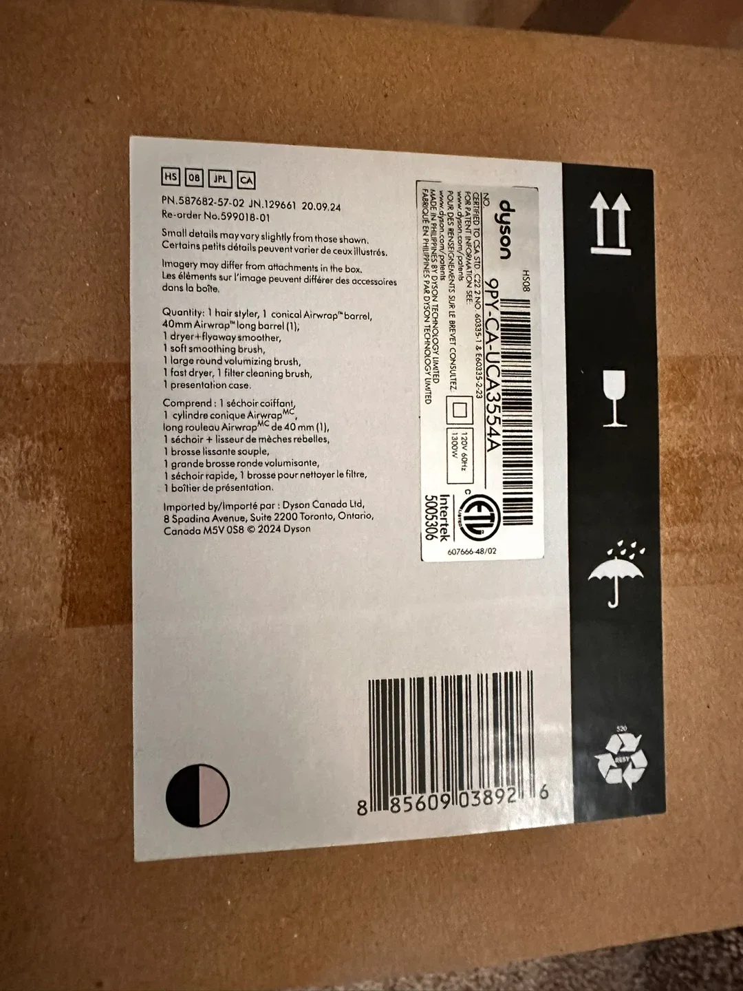 Dyson Airwrap i.d. straight+wavy Multi-styler image indicator(6)