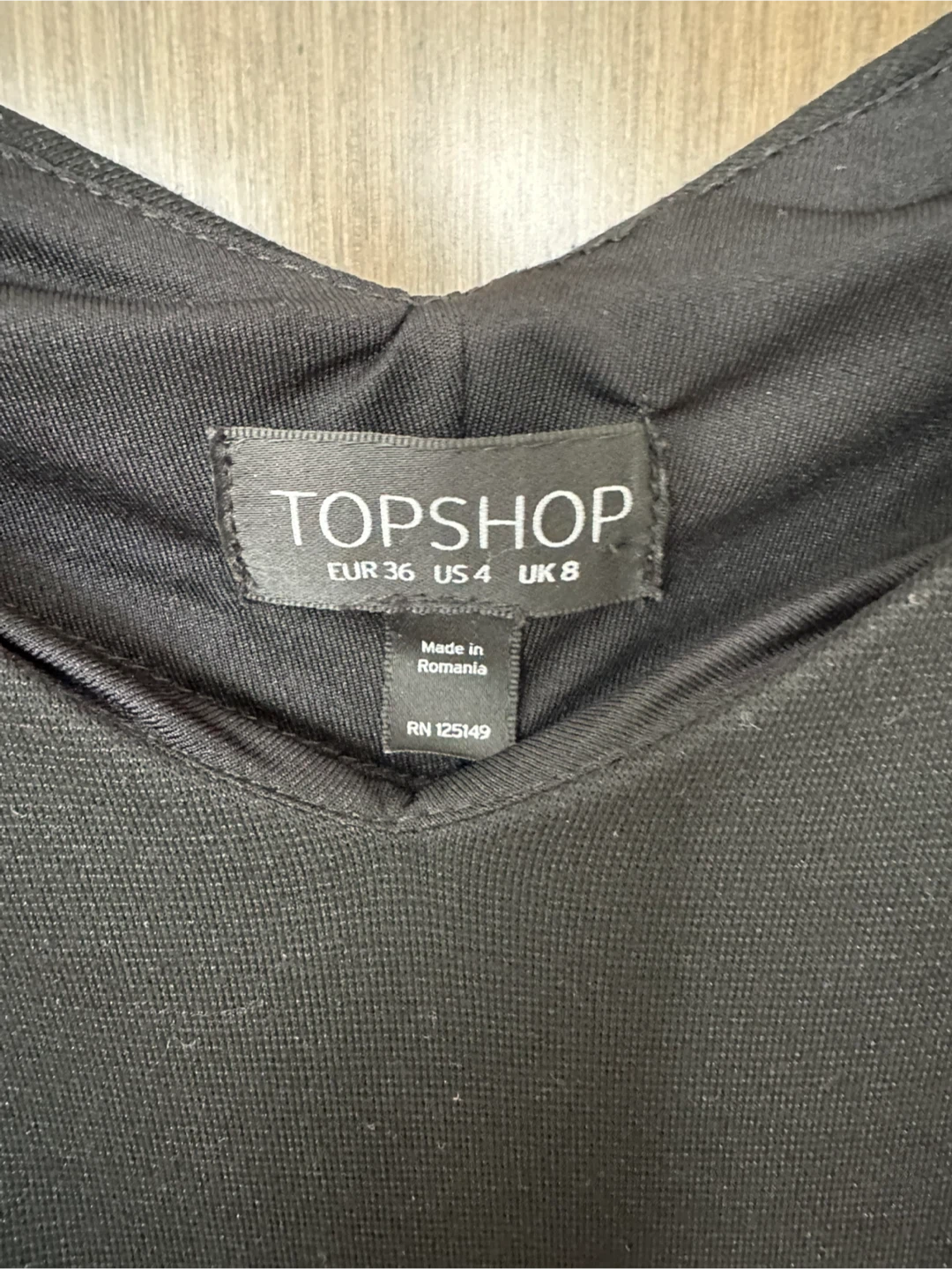 Topshop Black Dress - Size US 4 - photo 2