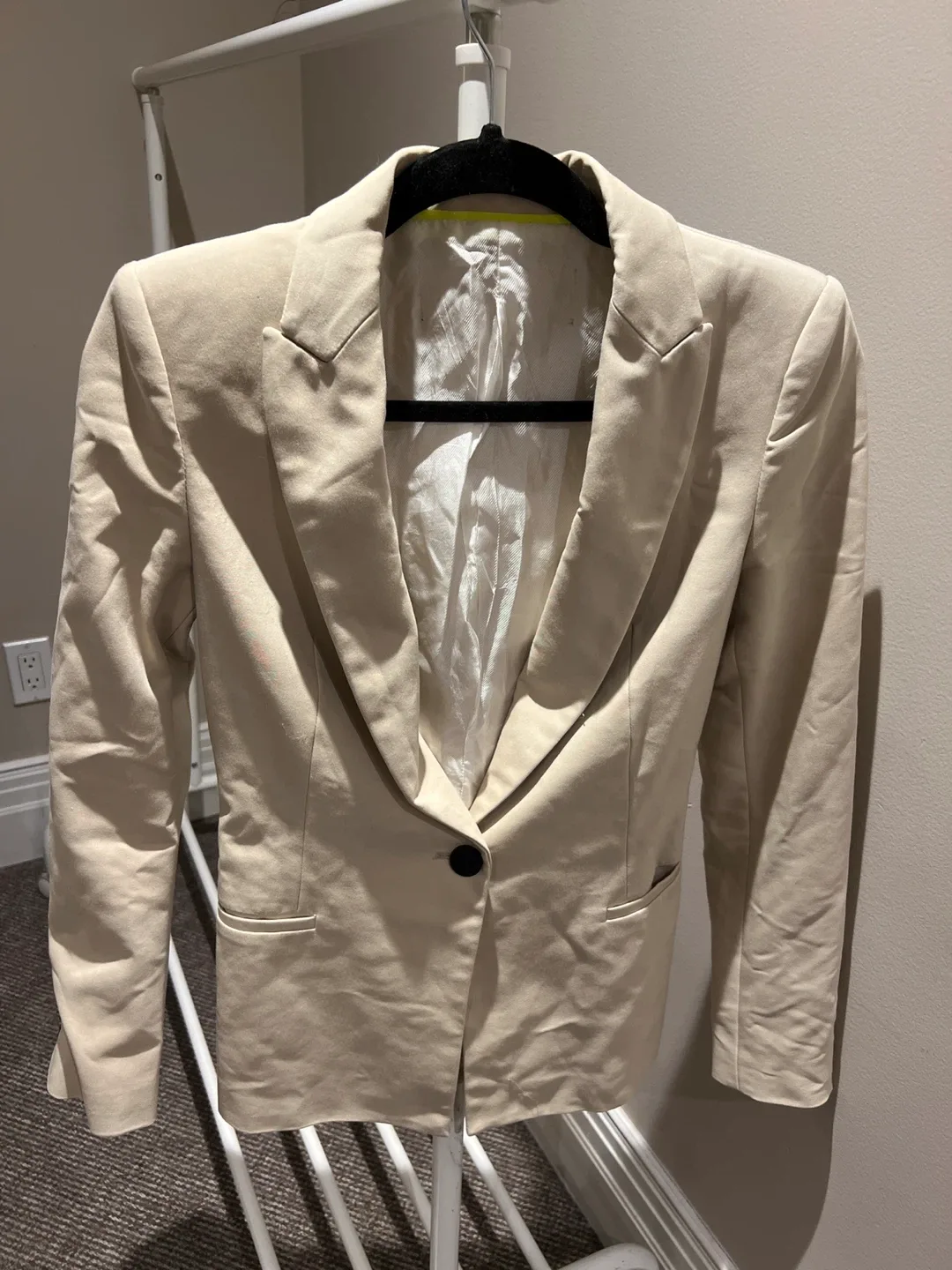 Zara Beige Blazer - Size Small