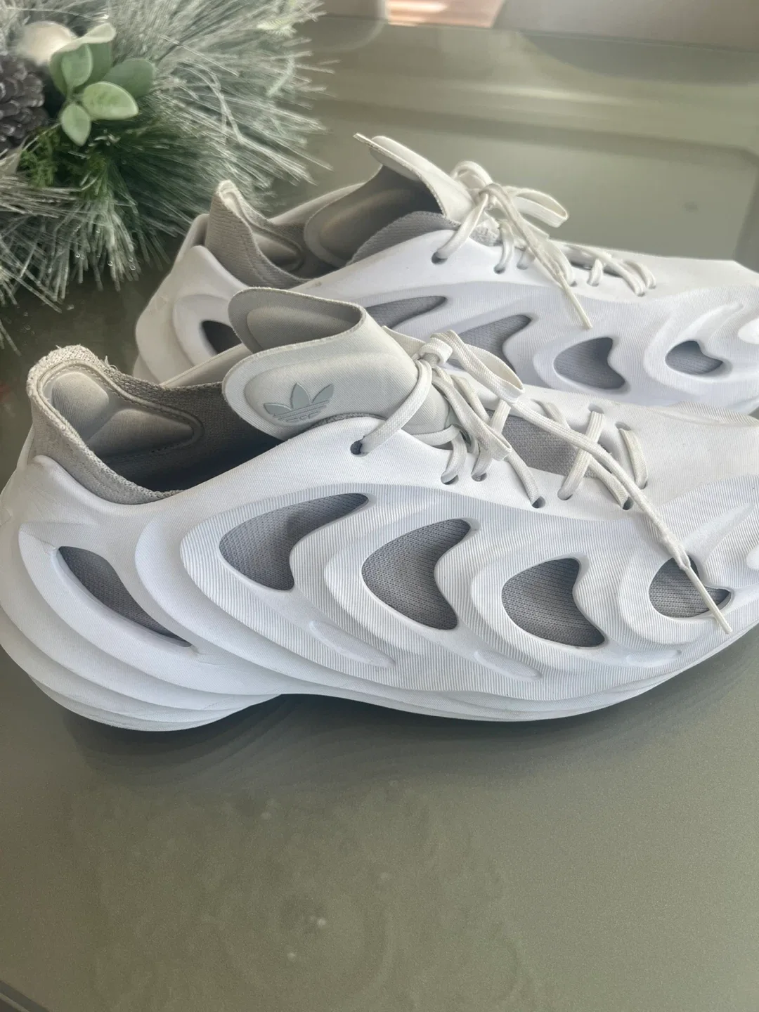 Adidas White AdiFOM Q Shoes image indicator(2)