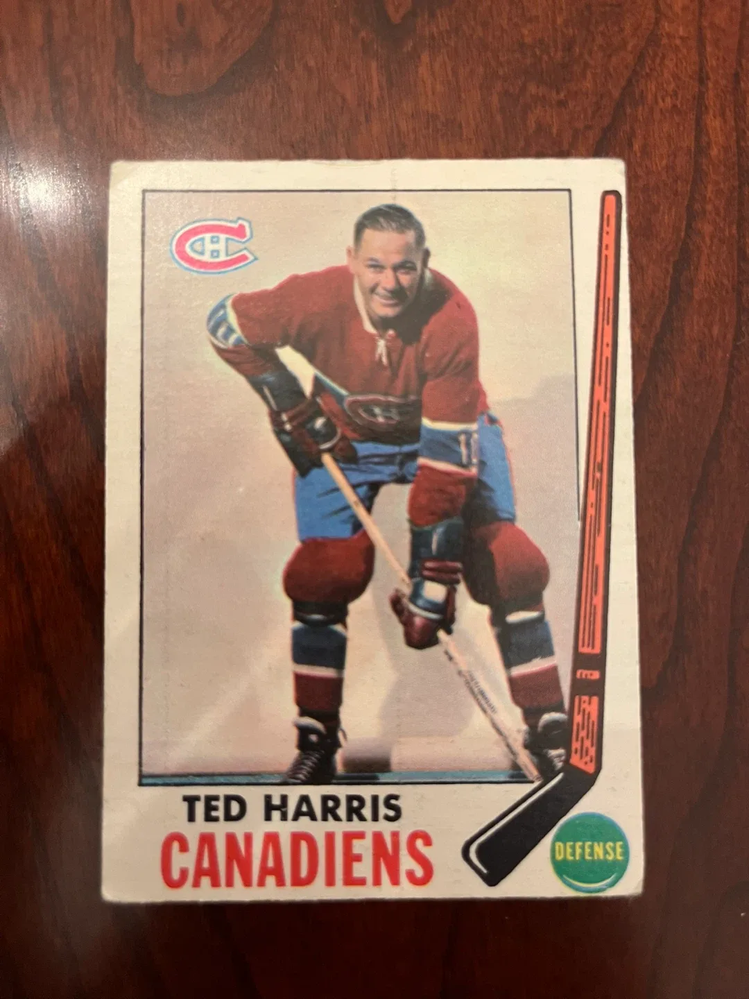 1969-70 O-Pee-Chee #2 Ted Harris Montreal Canadiens