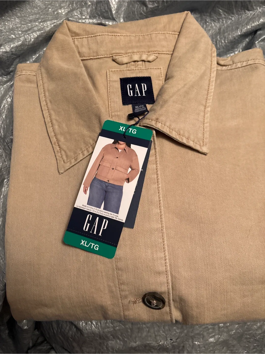 Ladies GAP Jacket - Size XL - New with Tags