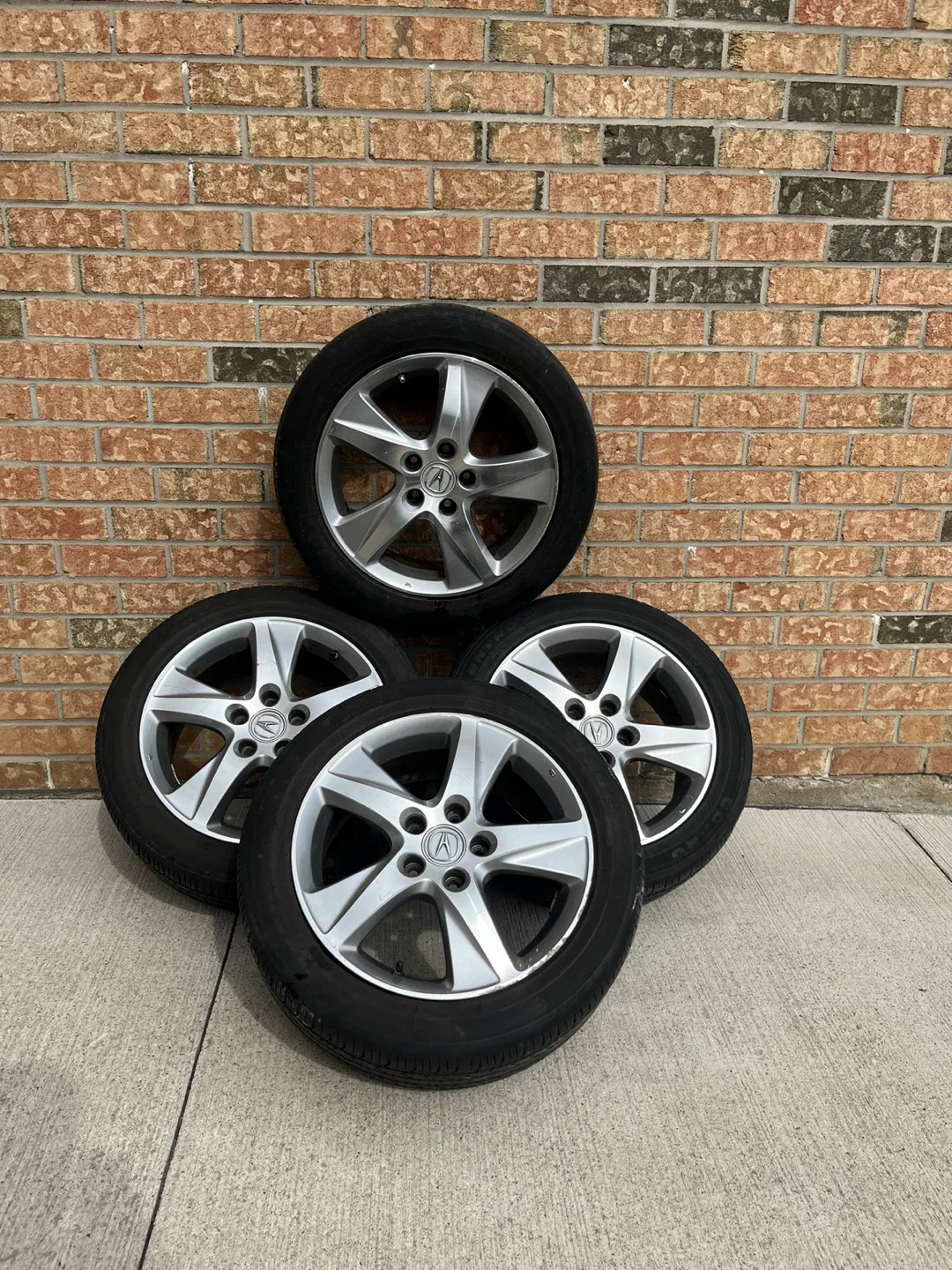 Acura Enkei Wheels w Tires 225-50zr17 5x114.3