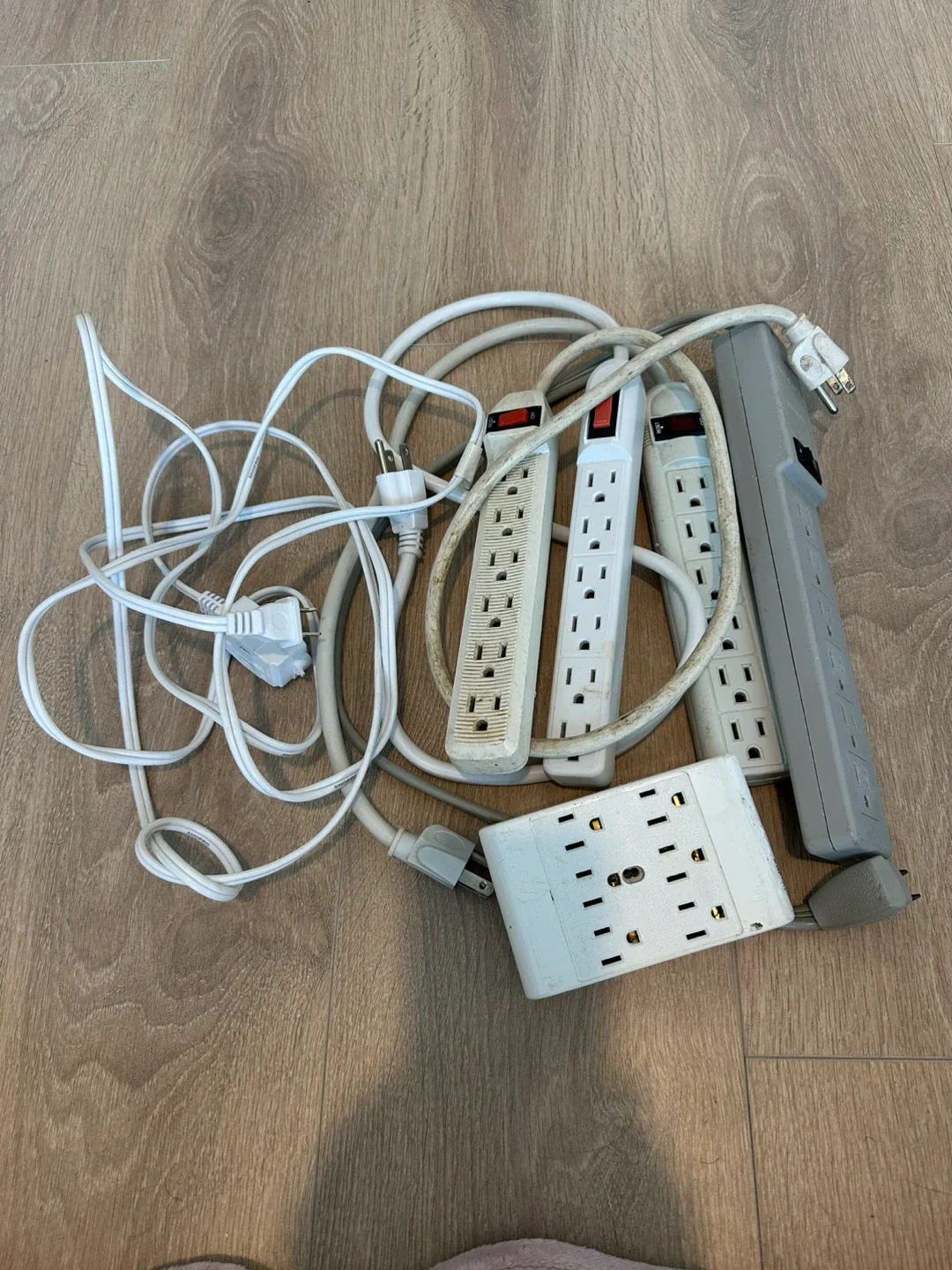 Variety of Used Power Strips