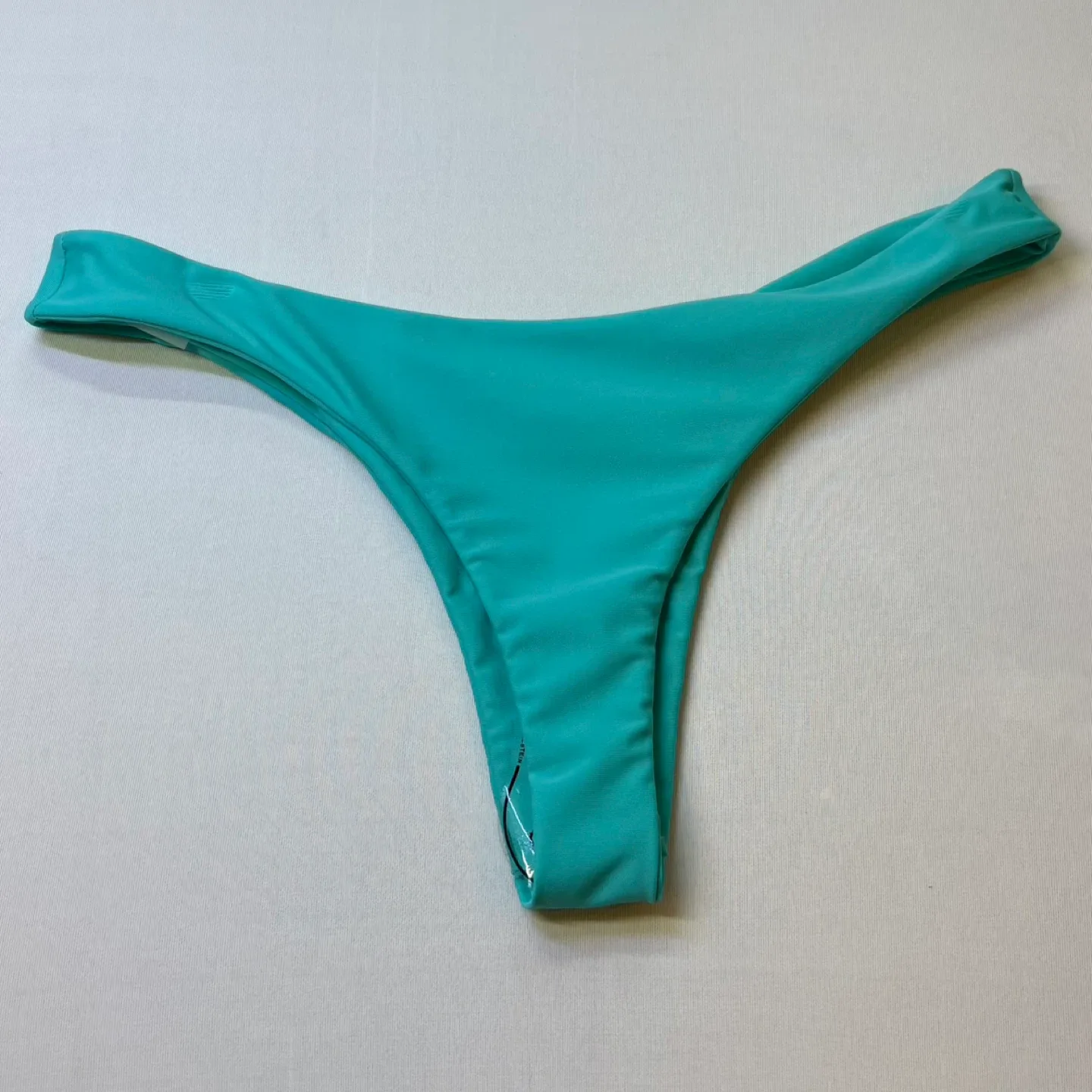Sherry DC Cheeky Low Rise Thong Bikini Swimsuit Bottom Size M image indicator(3)