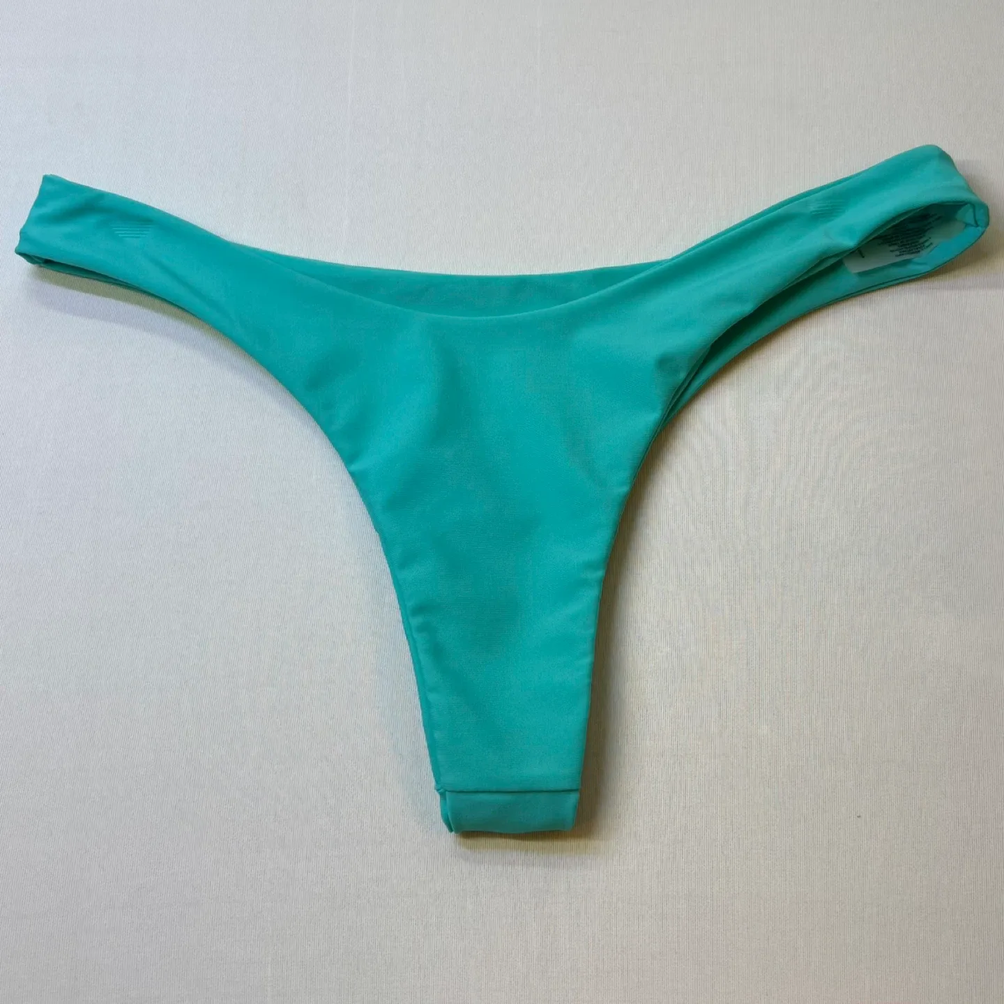 Sherry DC Cheeky Low Rise Thong Bikini Swimsuit Bottom Size M image indicator(2)