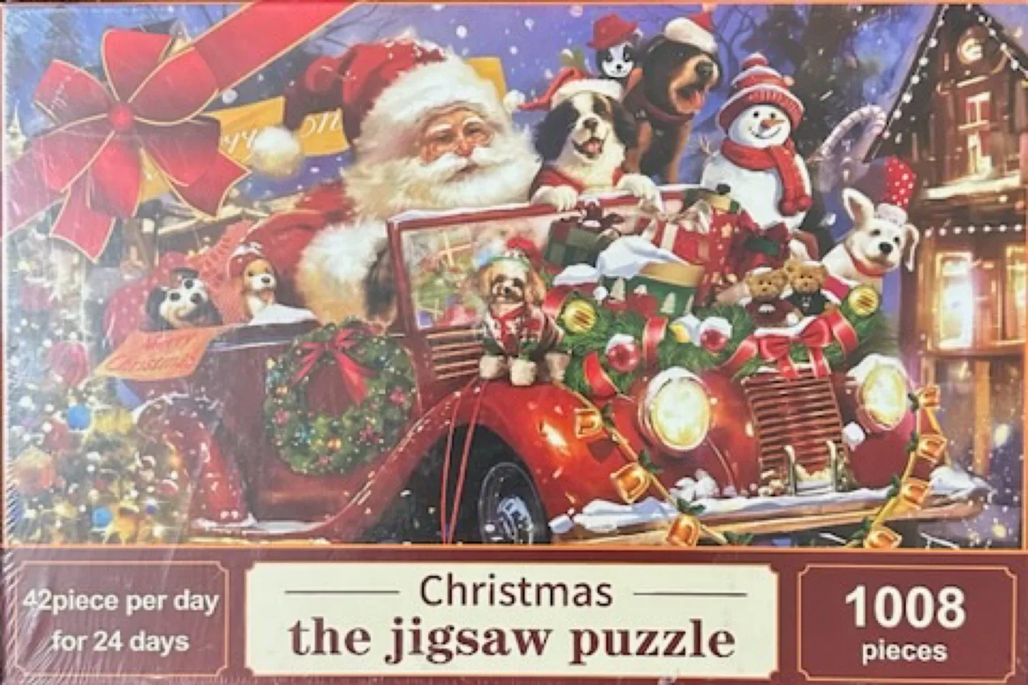 Christmas Jigsaw Puzzle Advent Calendar - New