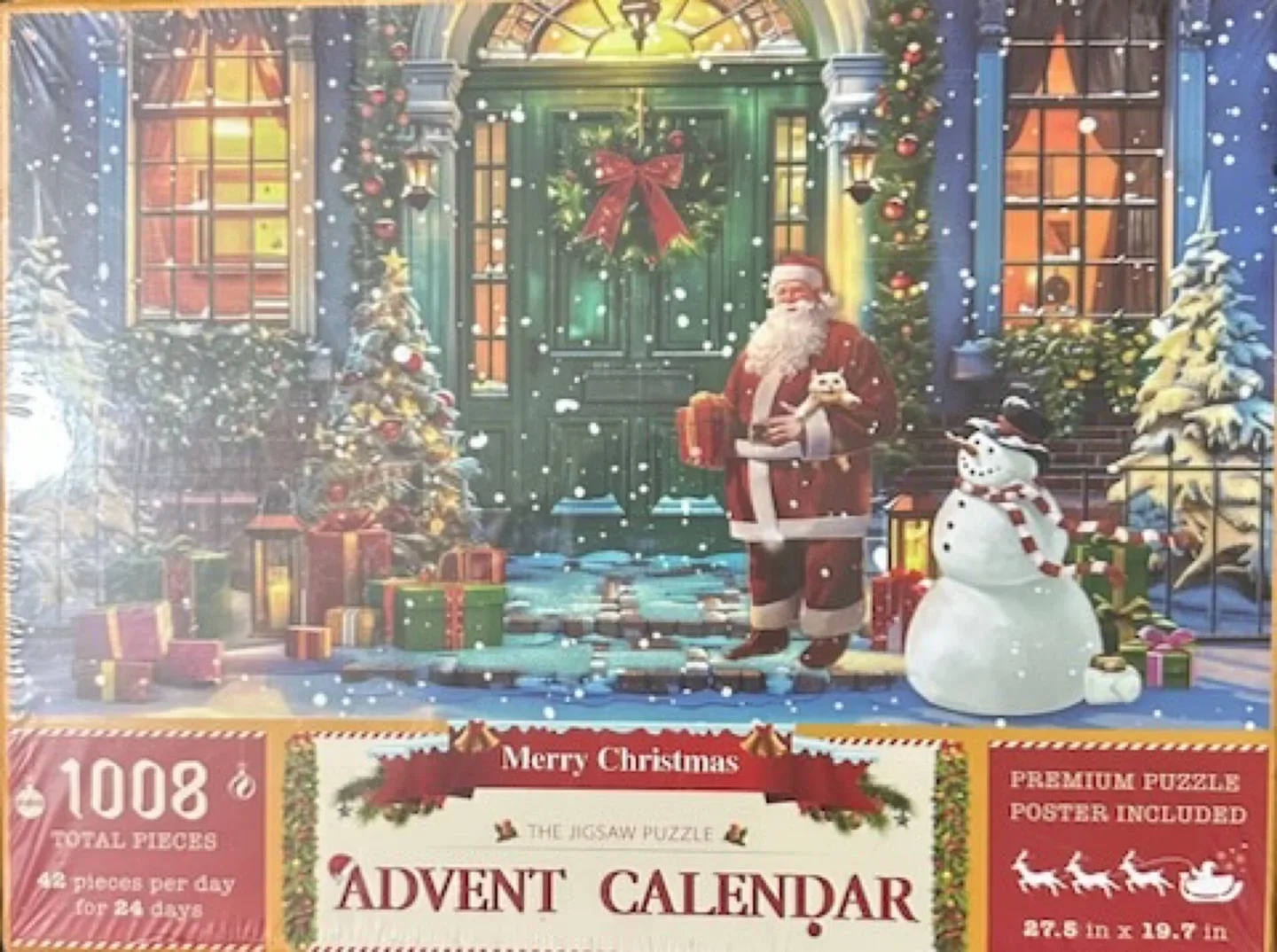 Advent Calendar Jigsaw Puzzle - 1008 Pieces