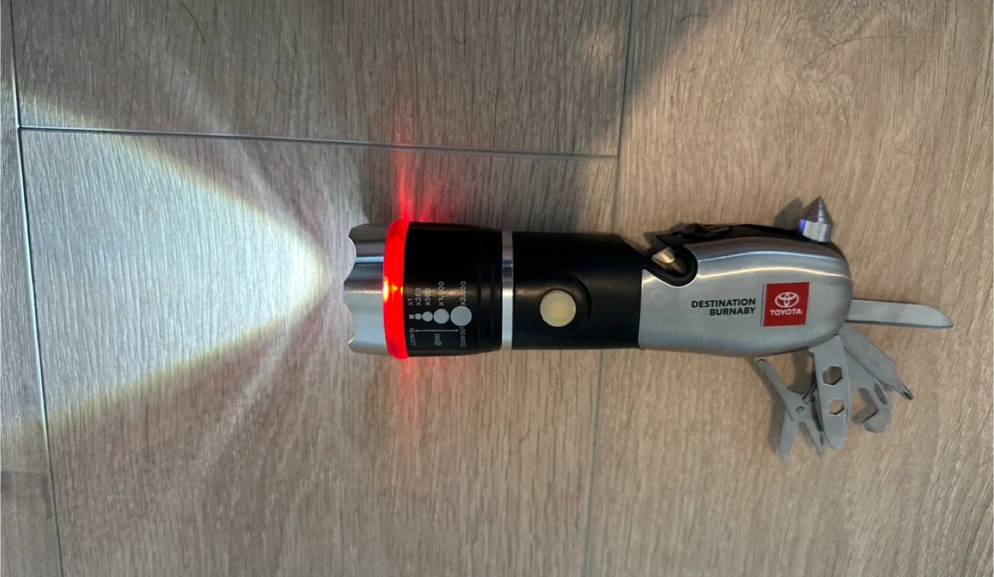 Toyota Destination Burnaby Multi-Tool Flashlight image indicator(2)