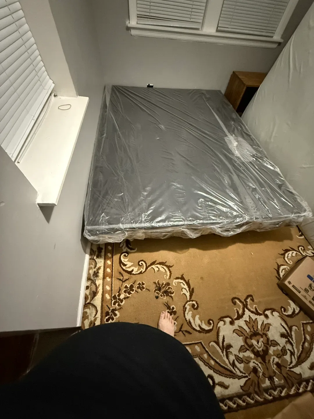 Bed Frame with new mattress Box image indicator(2)