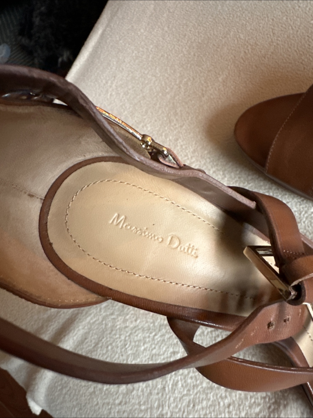 Leather high heels - photo 2