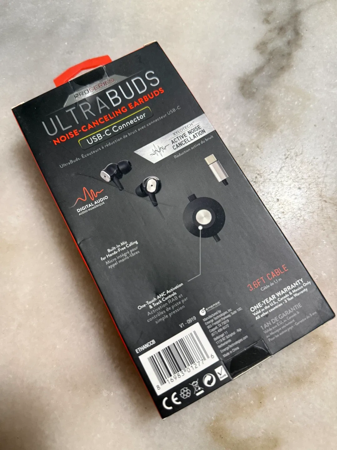 NEW Active Noise Cancelling USB-C Earbuds image indicator(6)