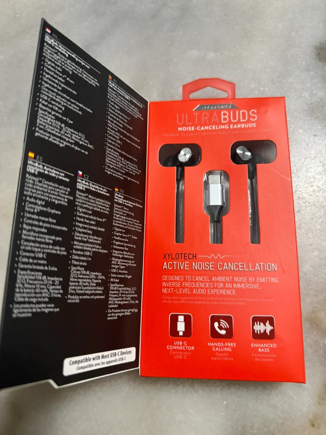 NEW Active Noise Cancelling USB-C Earbuds image indicator(3)