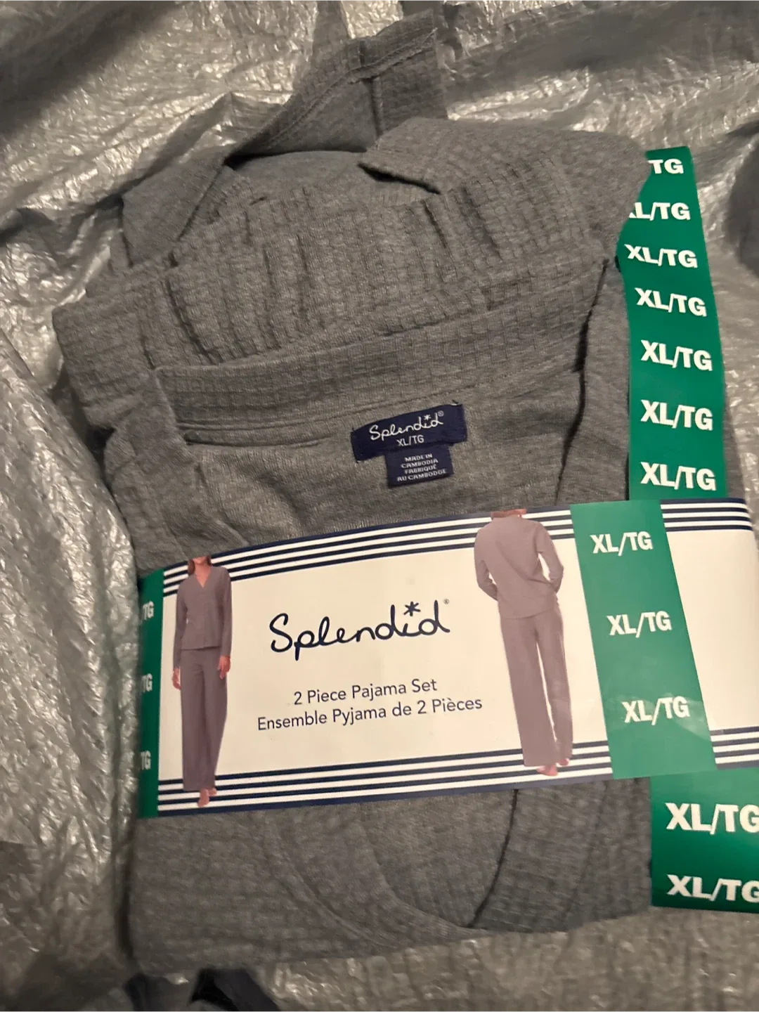 Ladies New Splendid XL 2-Piece Pajama Set