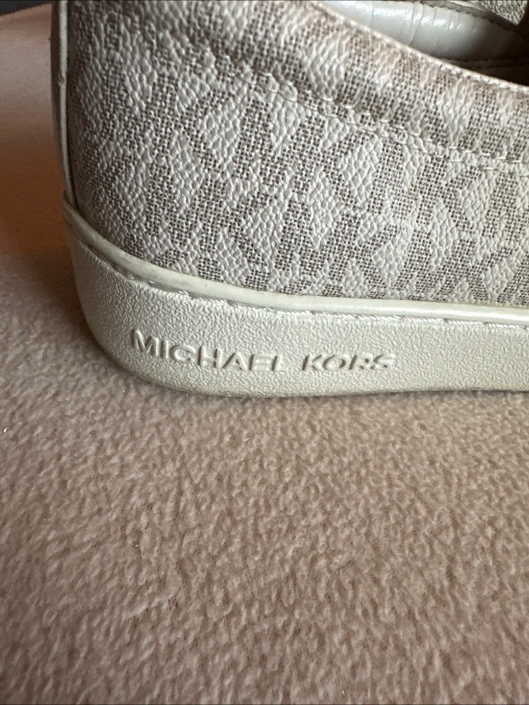 Michael Kors canvas slip on image indicator(2)