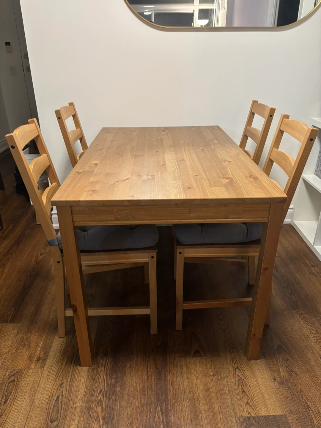 IKEA Jokkmokk Dining Table and 4 Chairs - photo 2