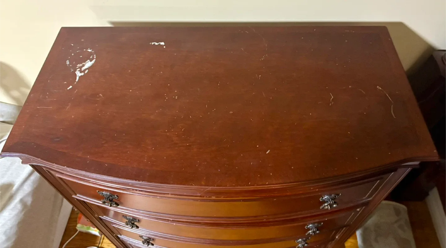 Bombay Company King canopy bed and dressers image indicator(4)