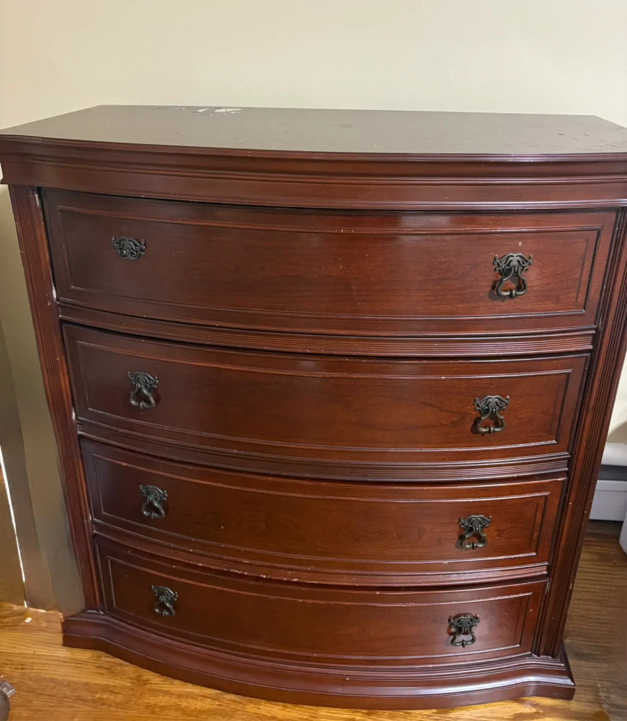 Bombay Company King canopy bed and dressers image indicator(6)