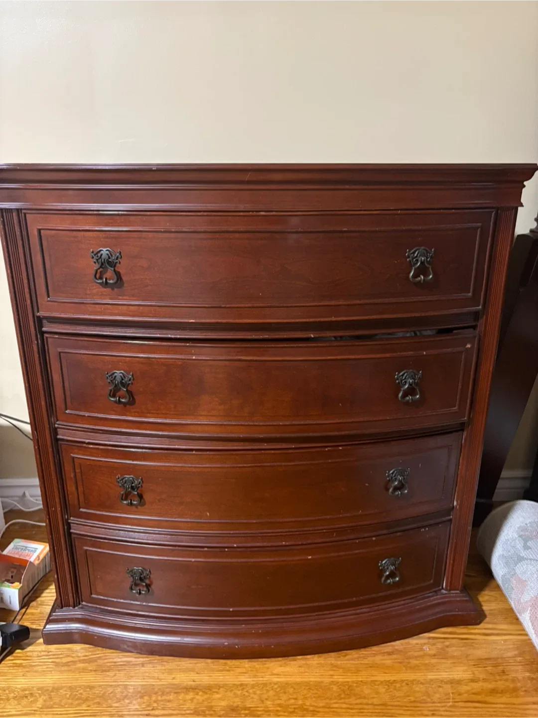 Bombay Company King canopy bed and dressers image indicator(3)