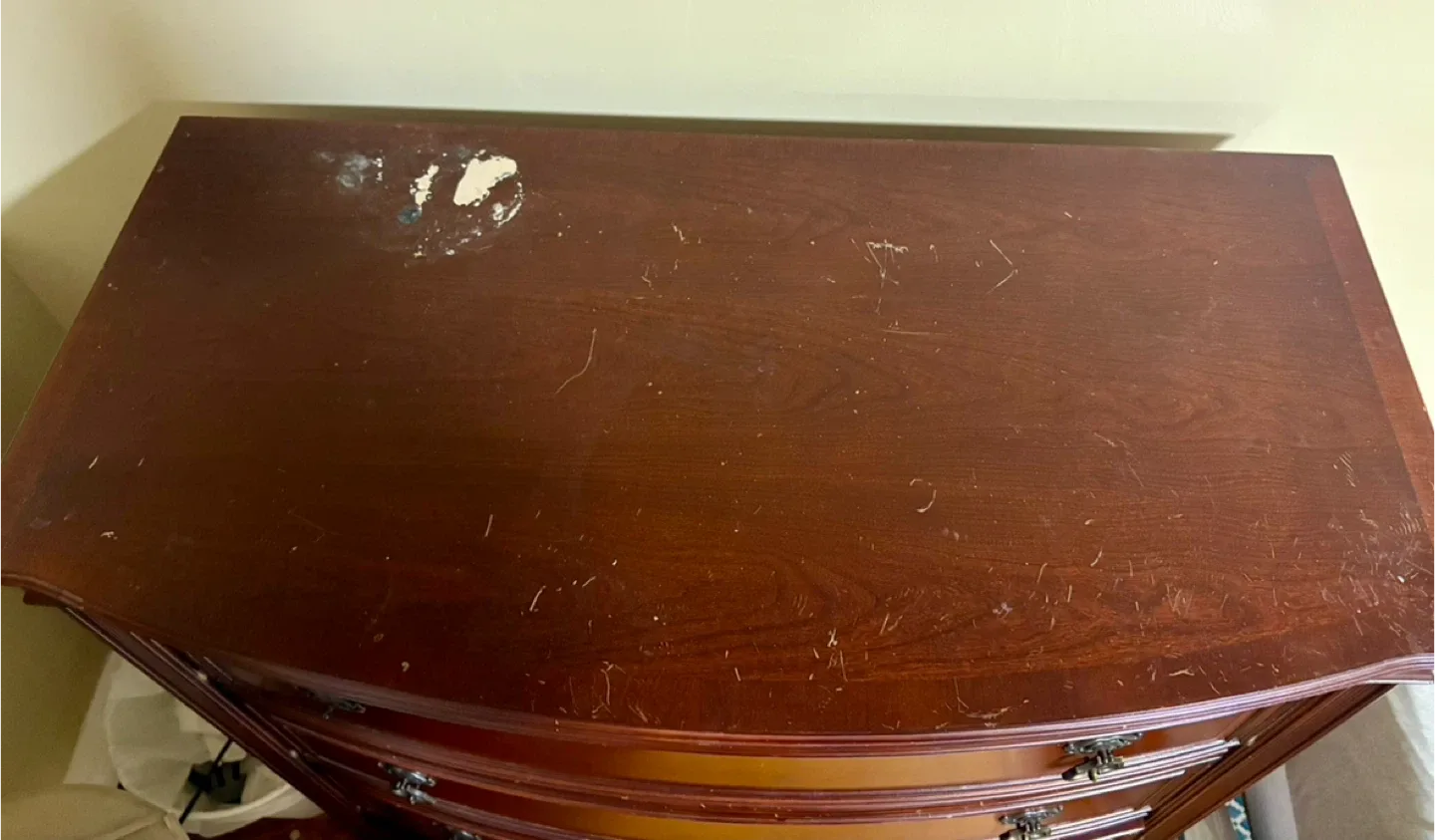 Bombay Company King canopy bed and dressers image indicator(8)