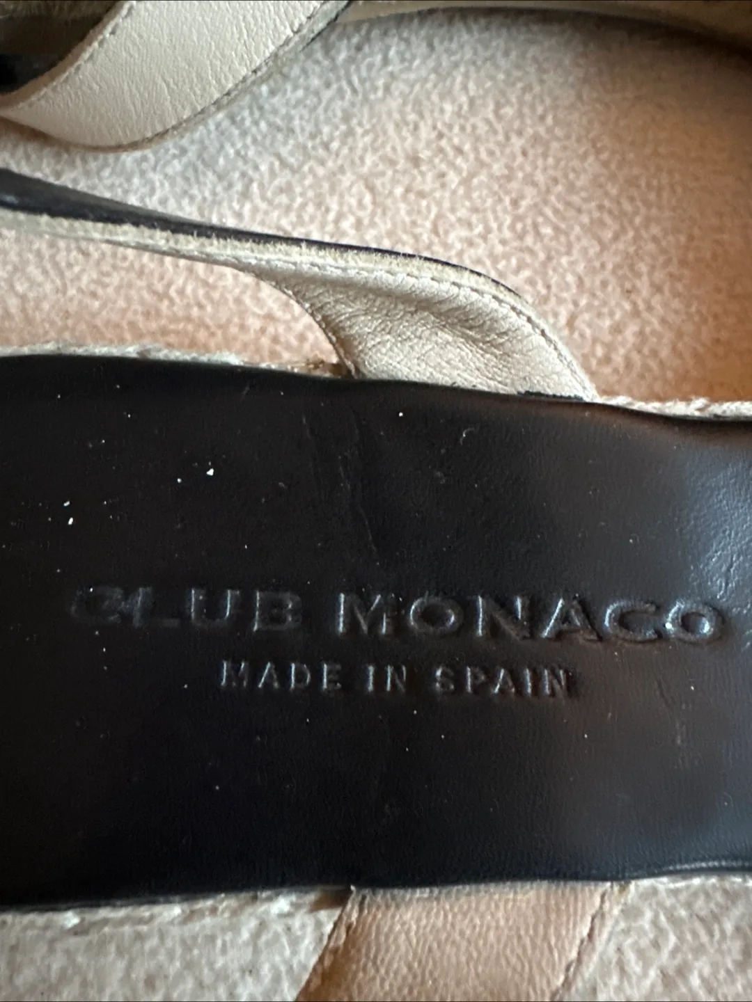 Club Monaco leather sandals image indicator(2)