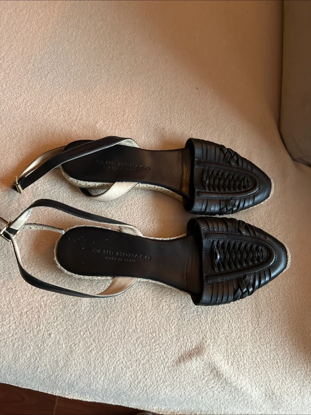 Club Monaco leather sandals image indicator(3)