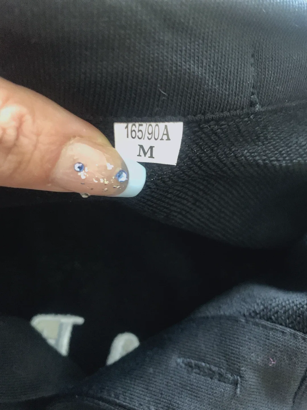 New Black Polo Sweatshirt - Size M image indicator(4)