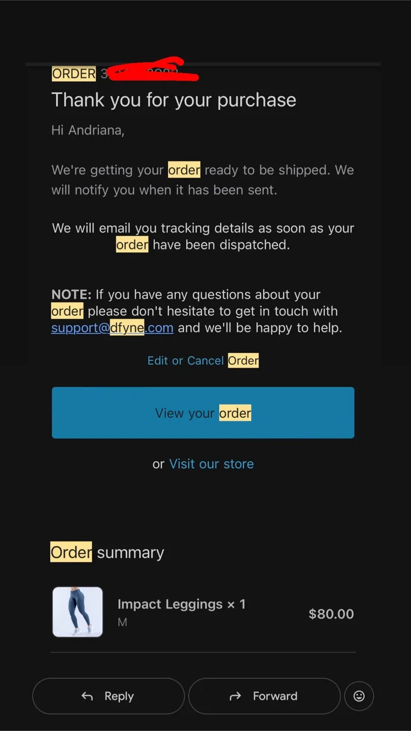 DFYNE Impact Leggings - Slate Grey, Size M image indicator(5)