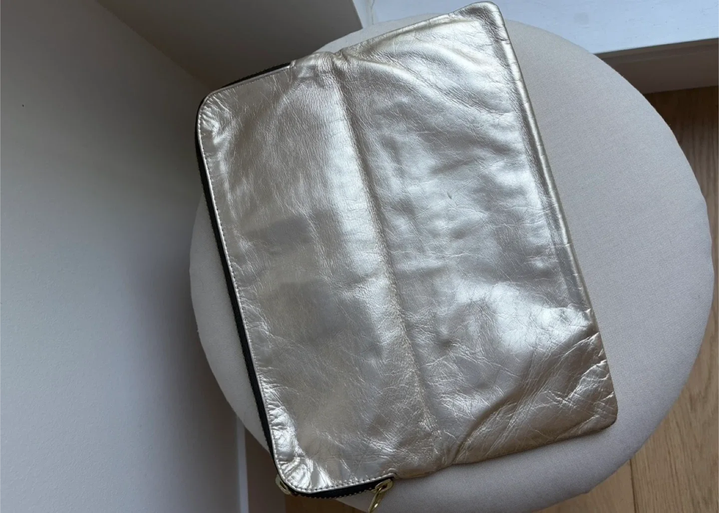 Silver, Gold & Bronze Wristlet, Fold Over & Clutch Bundle image indicator(6)