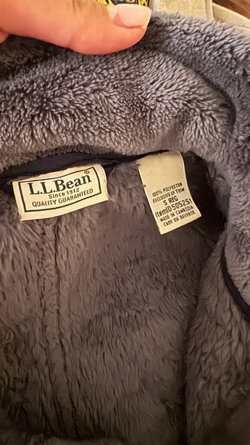L.L.Bean Fleece Jacket - Size S image indicator(2)