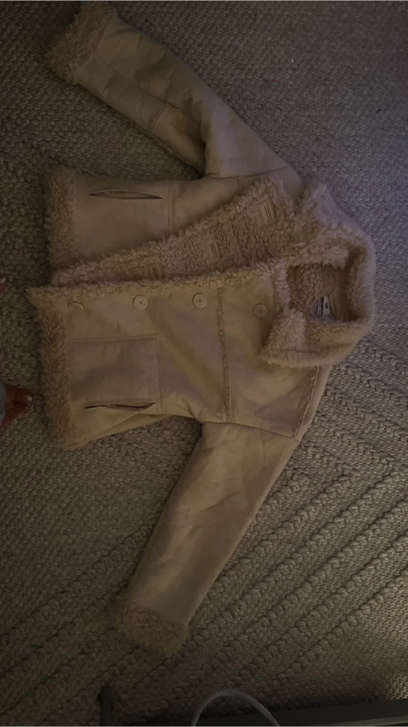 Twik Par Simons Beige Jacket - Size M