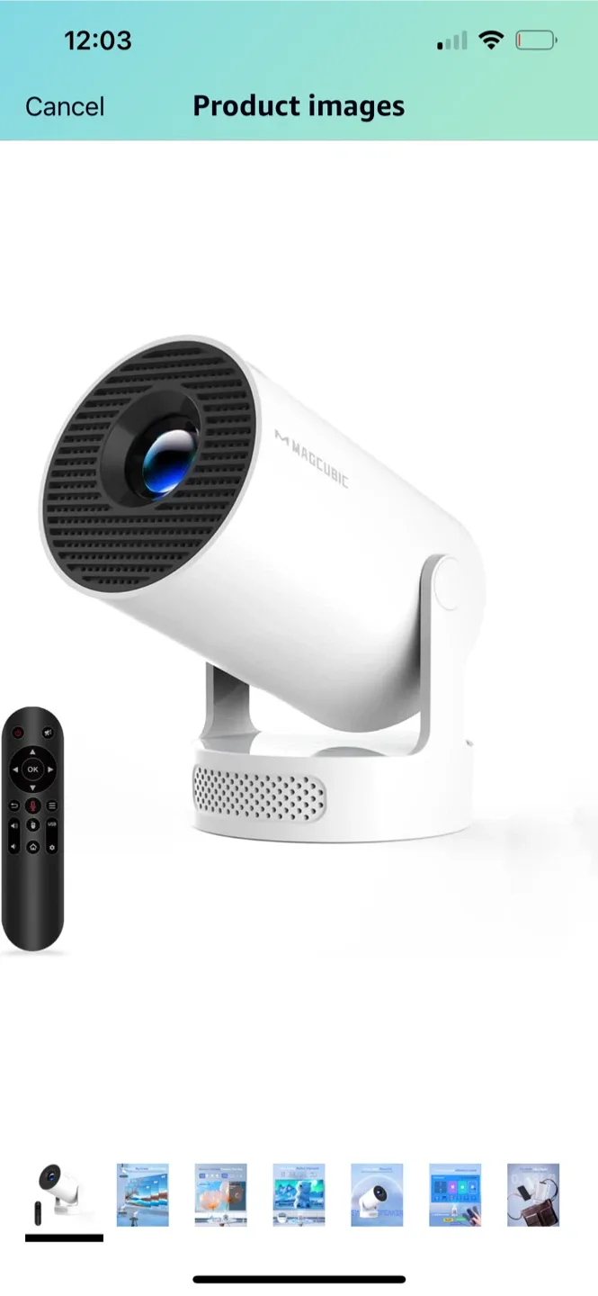 Magcubic Projector - Portable Home Theatre image indicator(4)