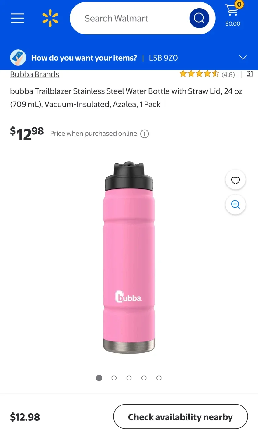 Bubba Trailblazer Aqua Water Bottle image indicator(4)