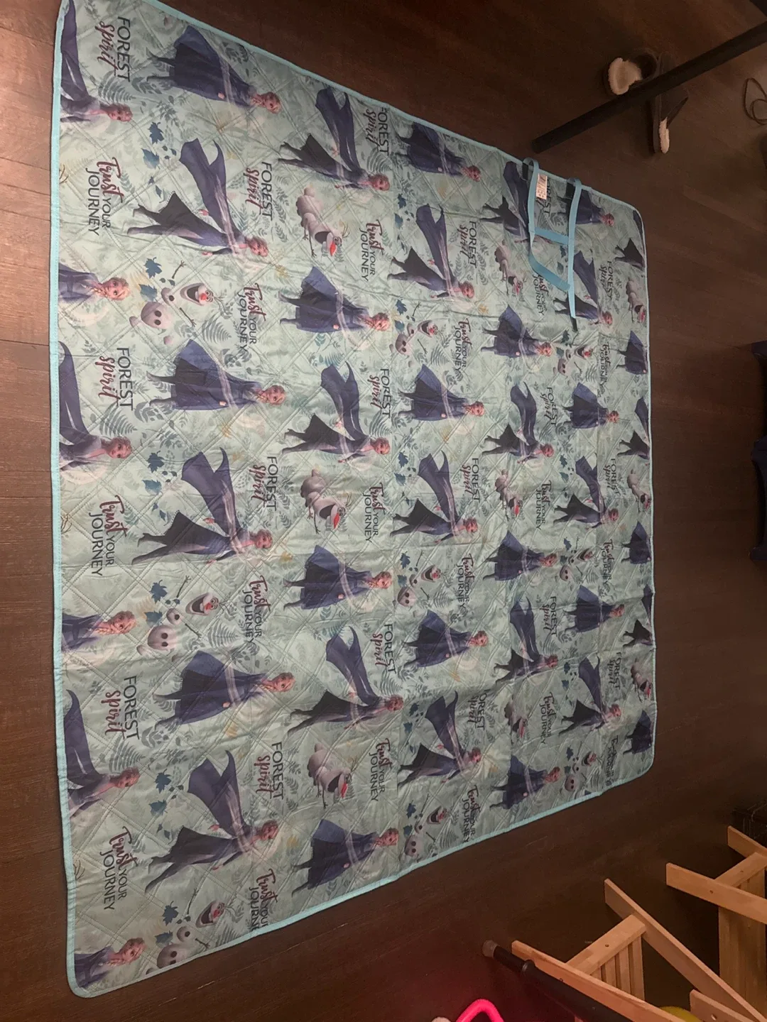 Disney Frozen Forest Spirit Picnic Blanket - 190x190cm