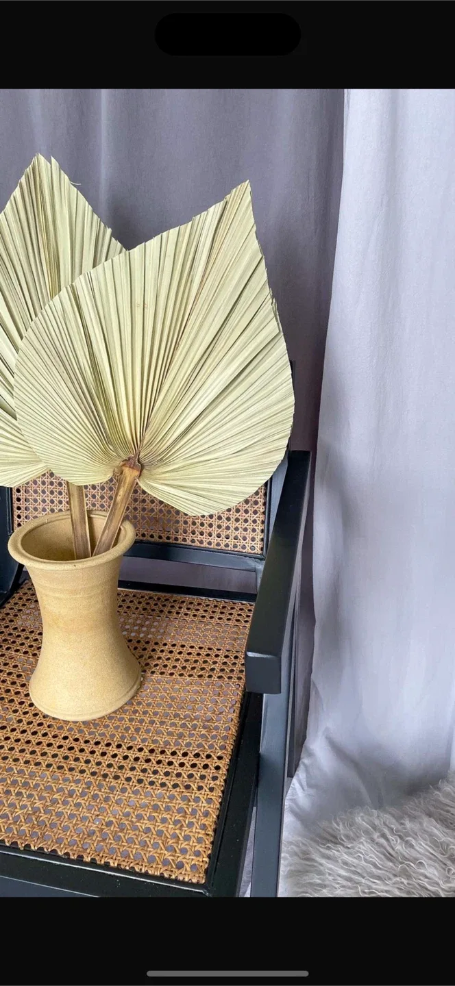 Home Decor: Dried Palm Leaf Arrangement