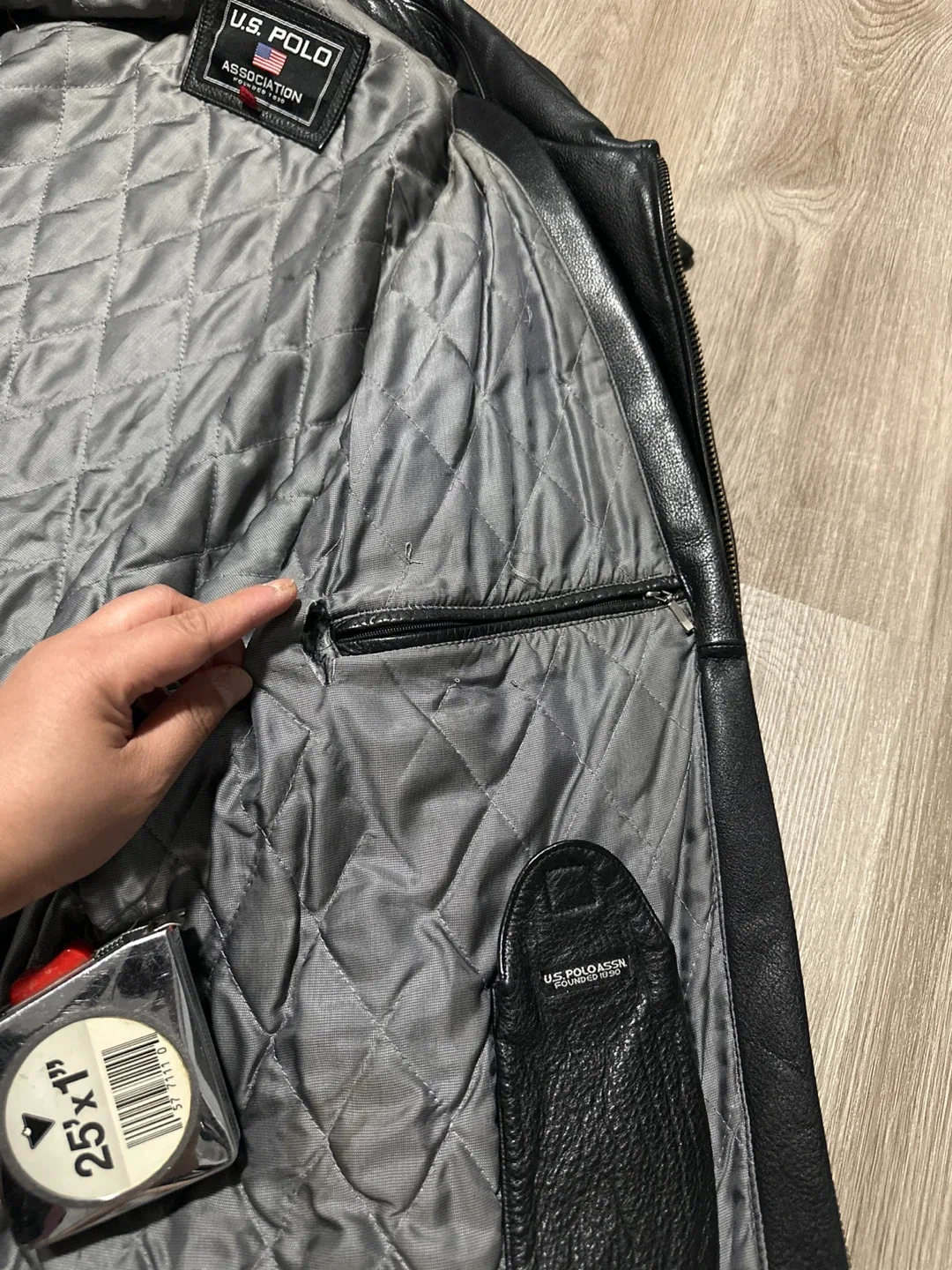 U.S. Polo Assn. Leather Jacket - 2X image indicator(7)