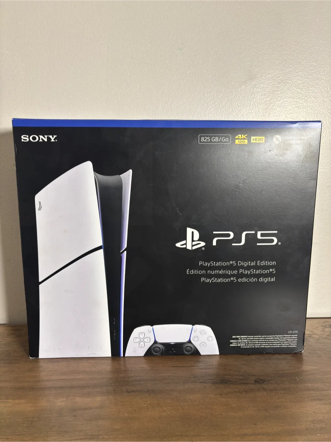 PS5 Digital Edition (825GB) + Controller & 2 Games - Act Now! image indicator(9)