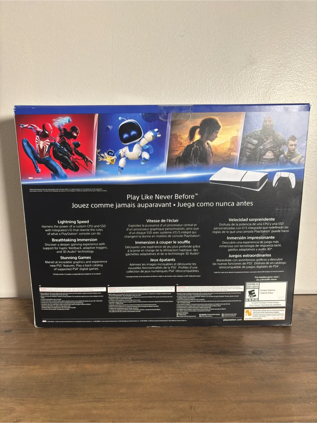 PS5 Digital Edition (825GB) + Controller & 2 Games - Act Now! image indicator(10)