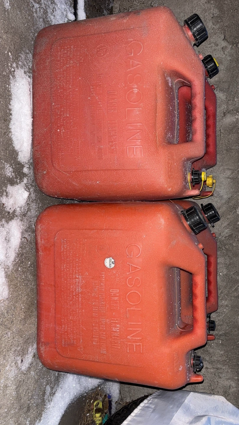 Red Gas Canisters