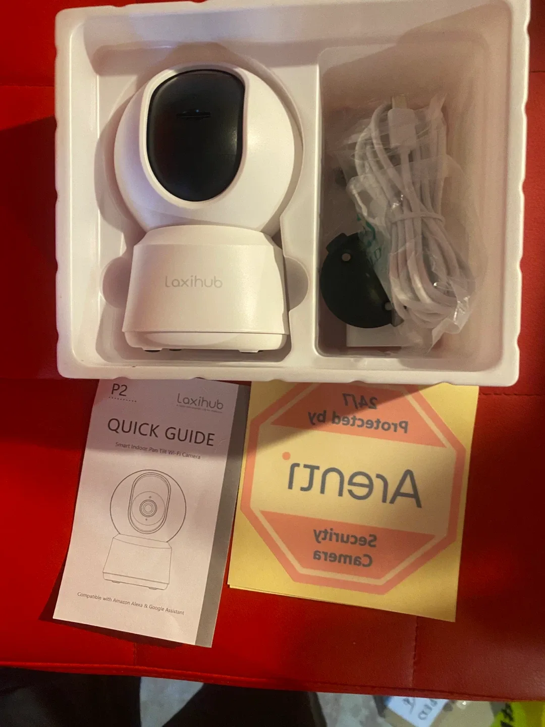 Laxihub P2 Indoor Wi-Fi Pan Tilt Smart Camera