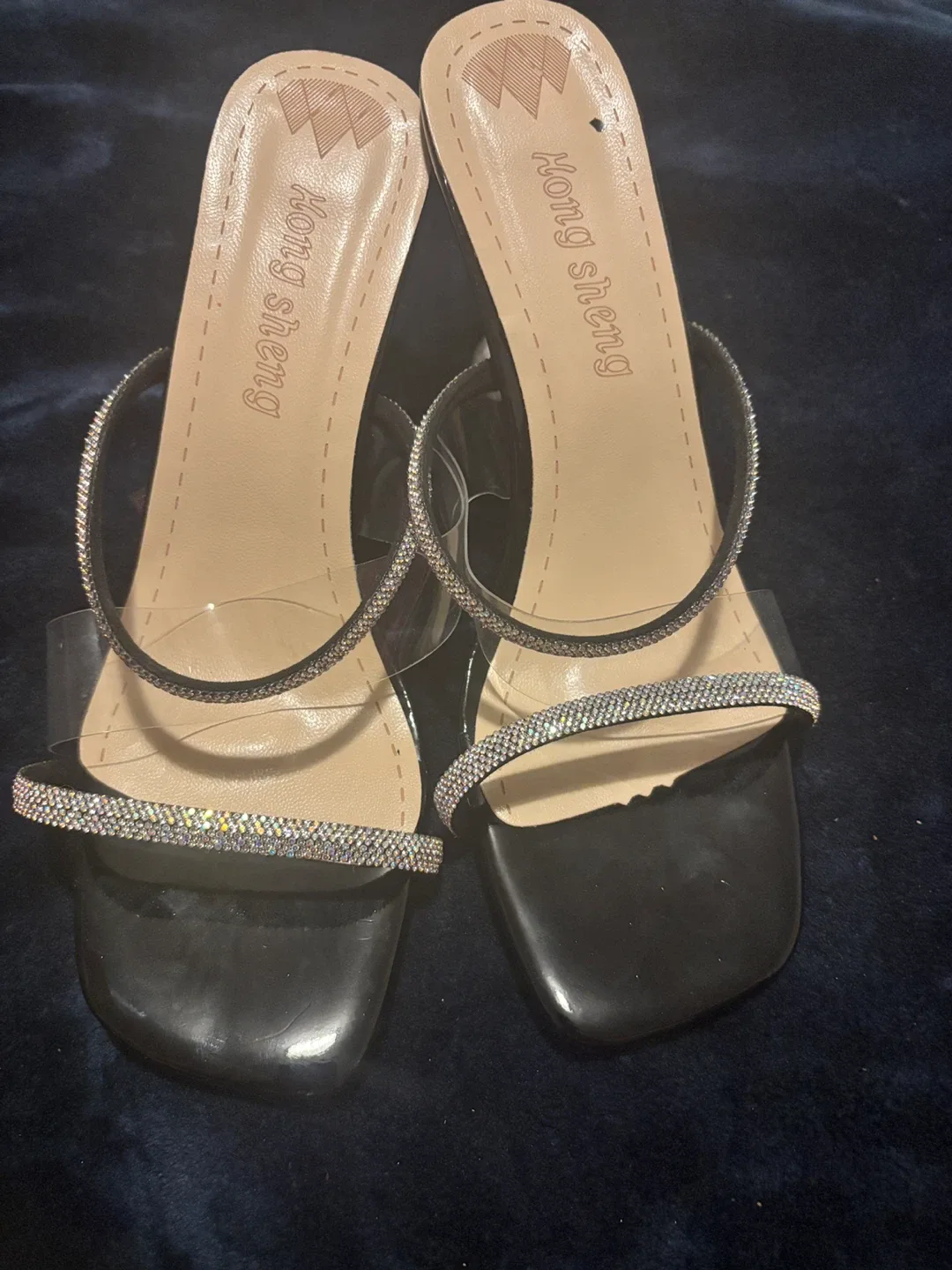 Fashionny Shoes Rhinestone Heels - Size 39 image indicator(3)