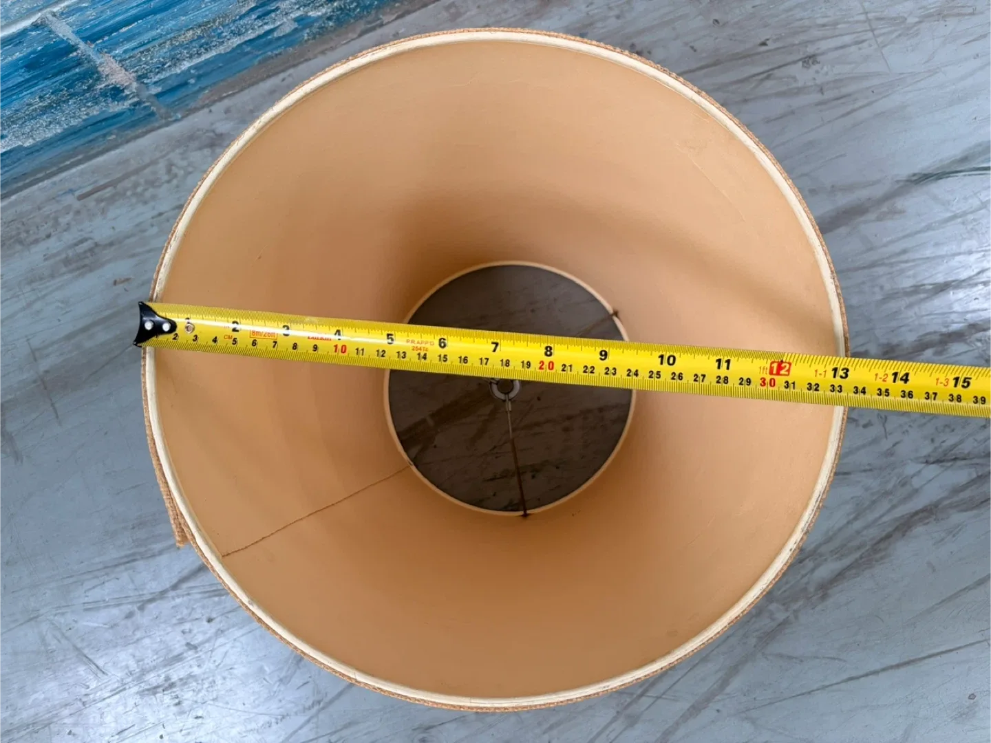 Tan Lampshade - 10 inch diameter image indicator(6)