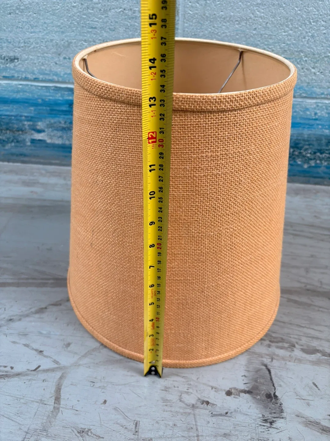 Tan Lampshade - 10 inch diameter image indicator(7)