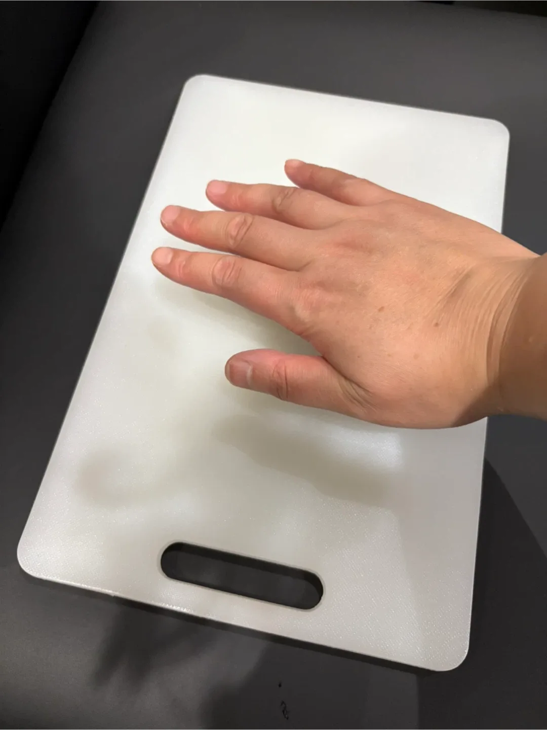 Free IKEA easy clean White plastic Cutting Board image indicator(2)